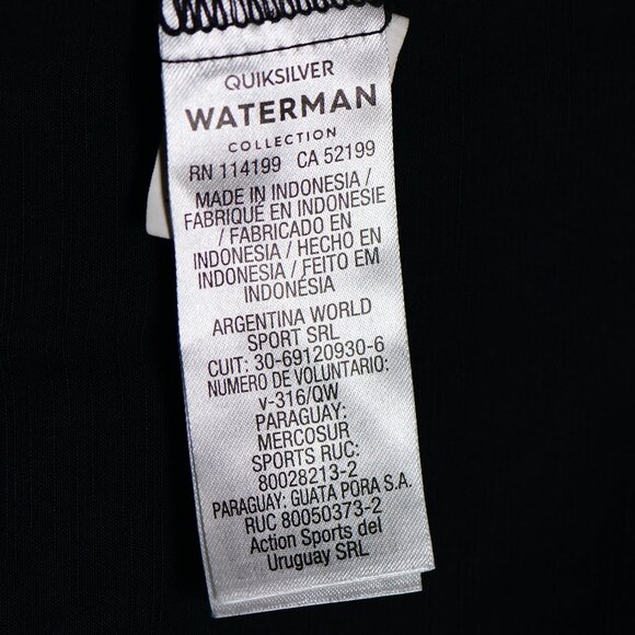 Quicksilver Waterman Tahiti Palms Premium Anti Wrinkle Shirt - Picture 7 of 7